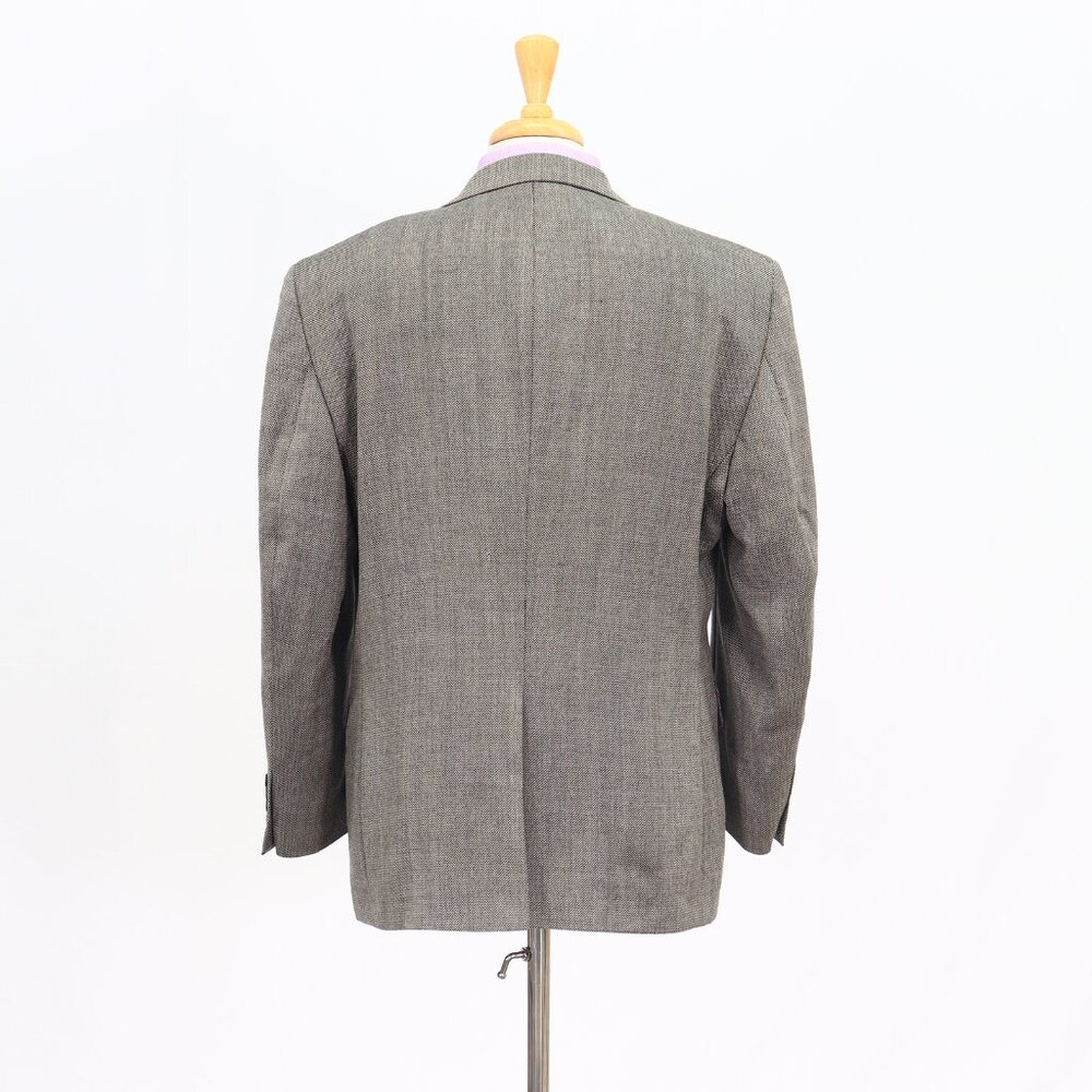 Jos. A. Bank 44S Navy Blazer Sport Coat Jacket 3-Button Stripe Y054 - Picture 7 of 11